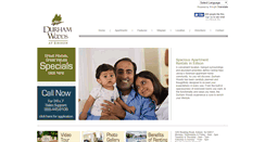 Desktop Screenshot of durhamwoodsapartments.com